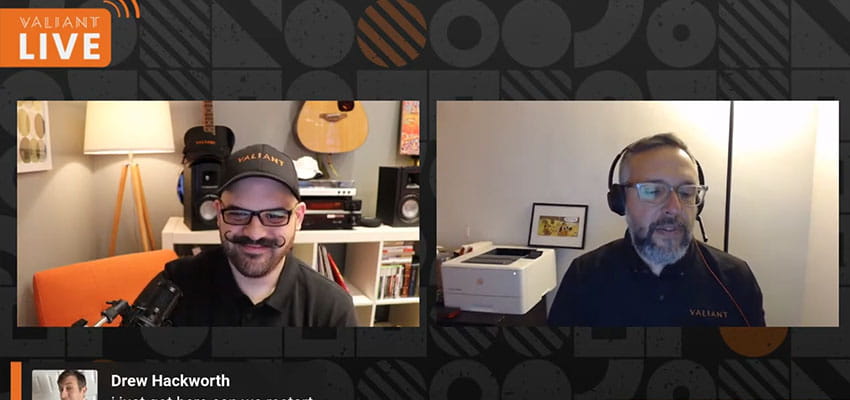 Valiant Live w/ Georg Dauterman